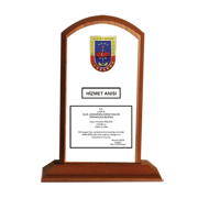 Ah�ap Plaket